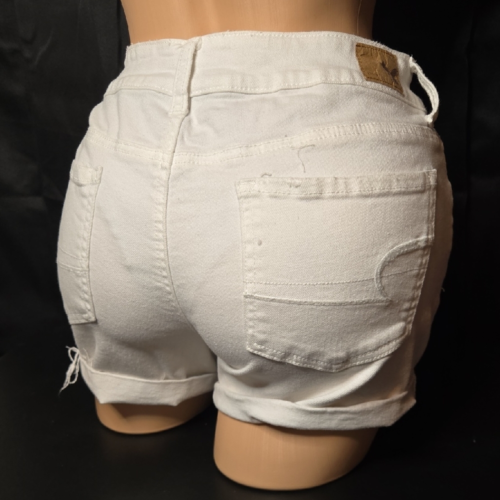 American Eagle Outfitters Crisp White Jean Shorts